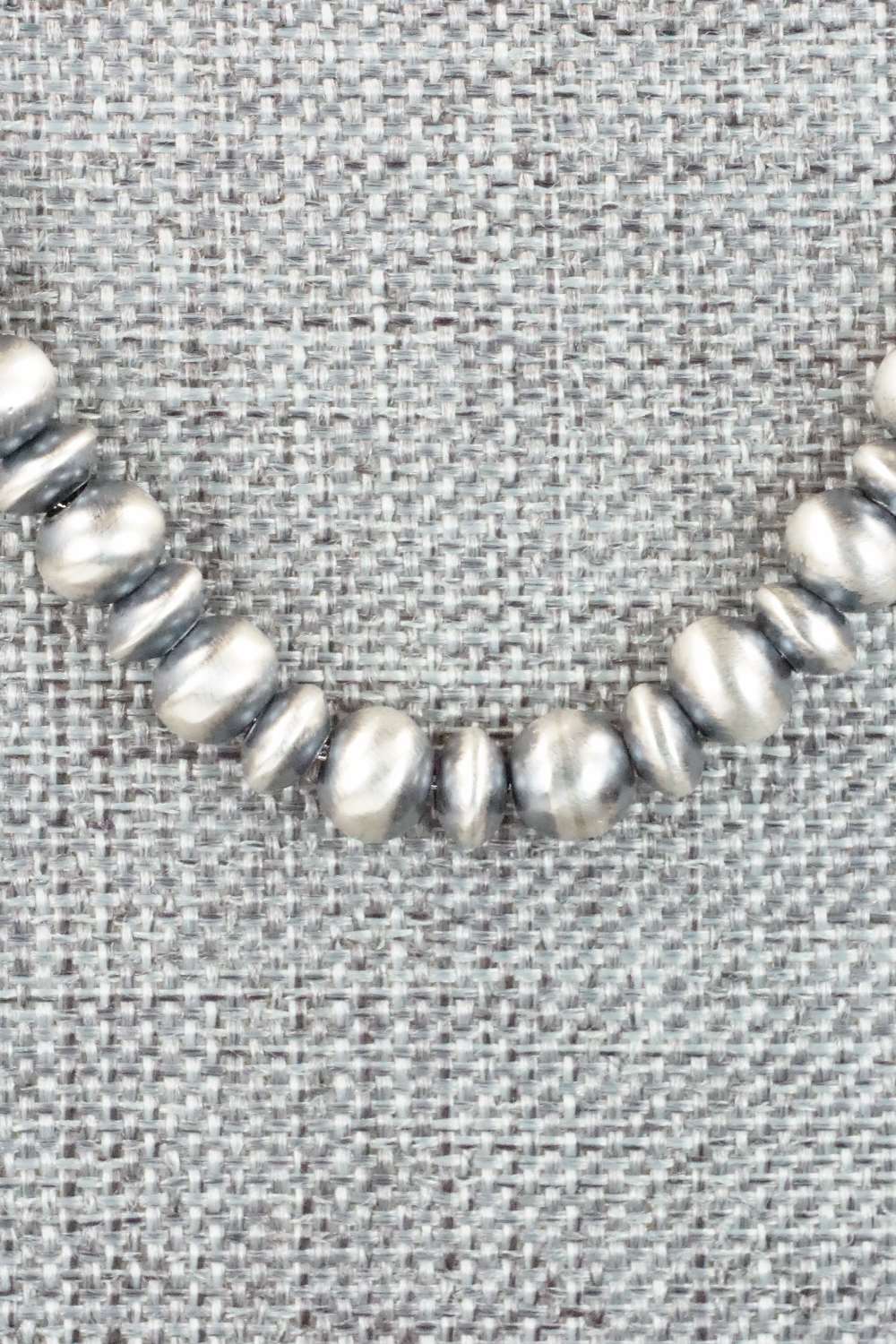 Sterling Silver Navajo Pearl Necklace - Jan Mariano