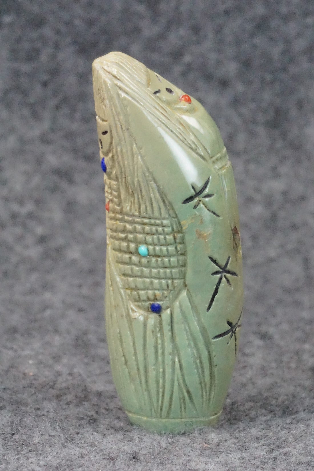 Corn Maiden Zuni Fetish Carving - Sandra Quandelacy