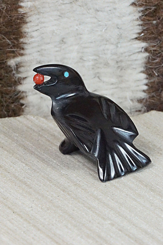 Crow Zuni Fetish Carving - Calvert Bowannie