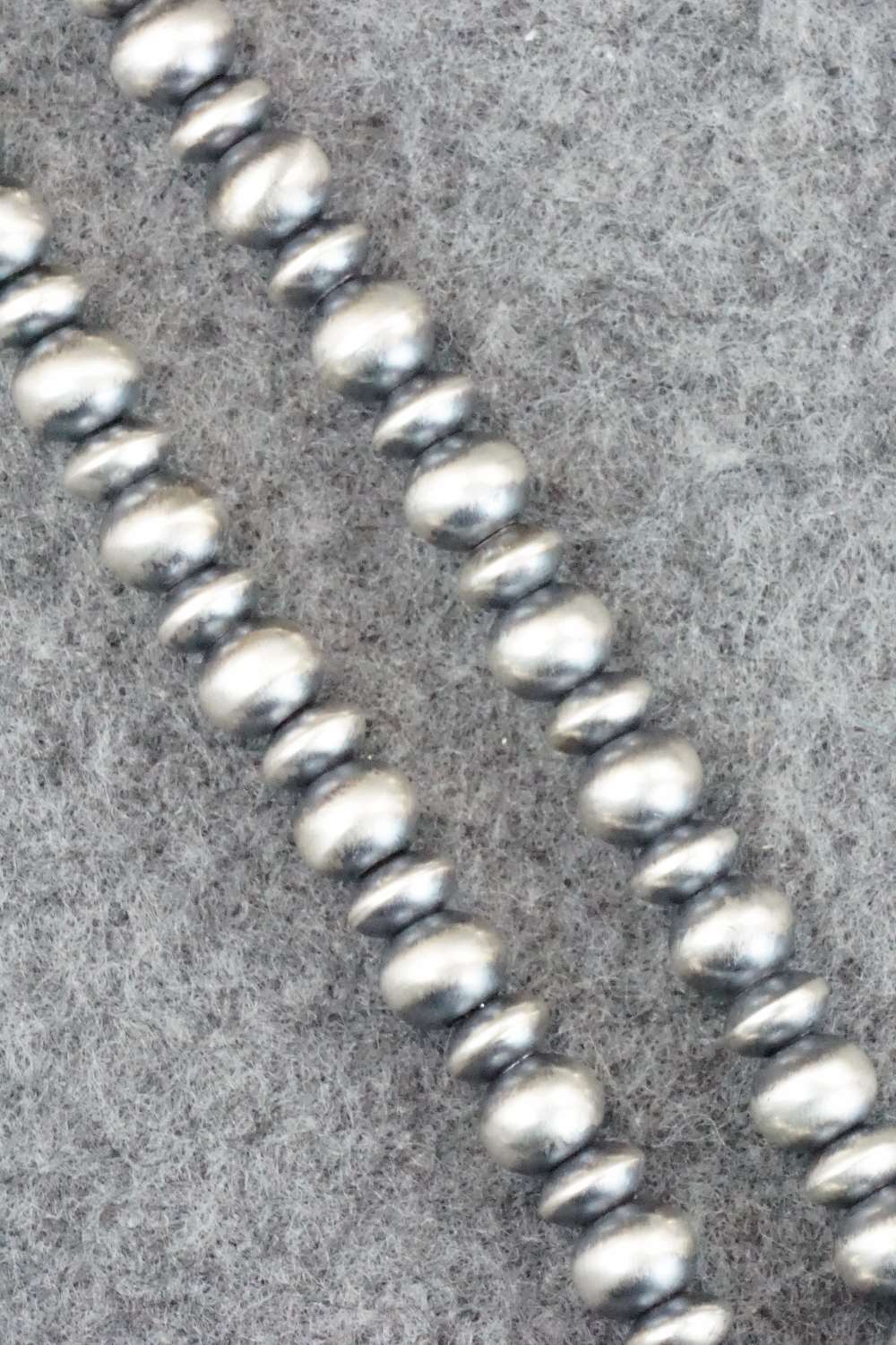 Sterling Silver Navajo Pearl Necklace - Jan Mariano
