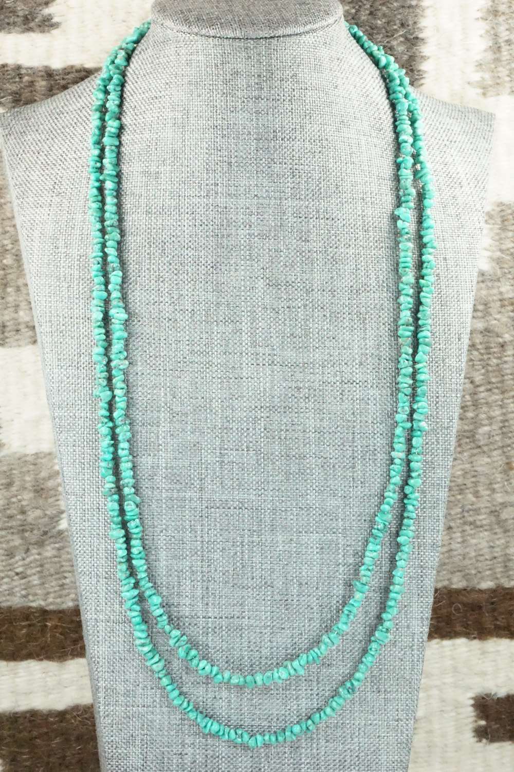 Turquoise & Sterling Silver Necklace - Doreen Jake