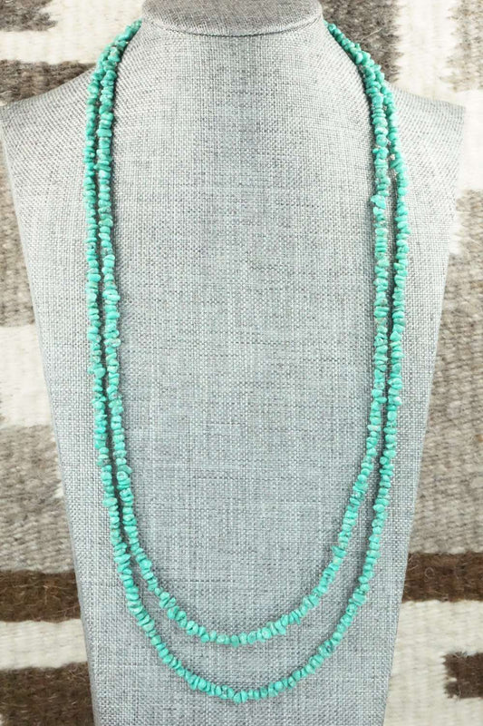 Turquoise & Sterling Silver Necklace - Doreen Jake