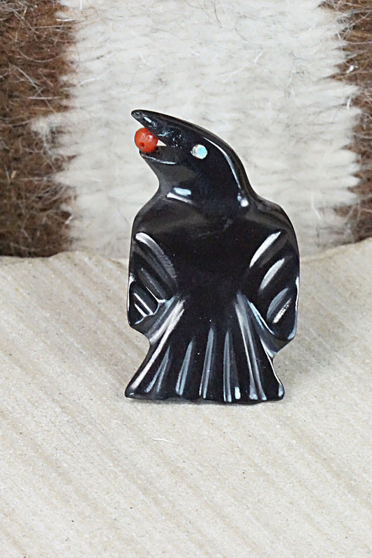 Crow Zuni Fetish Carving - Calvert Bowannie