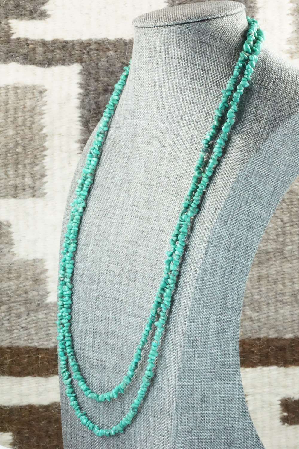 Turquoise & Sterling Silver Necklace - Doreen Jake