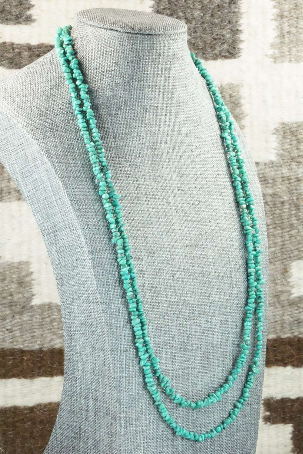 Turquoise & Sterling Silver Necklace - Doreen Jake