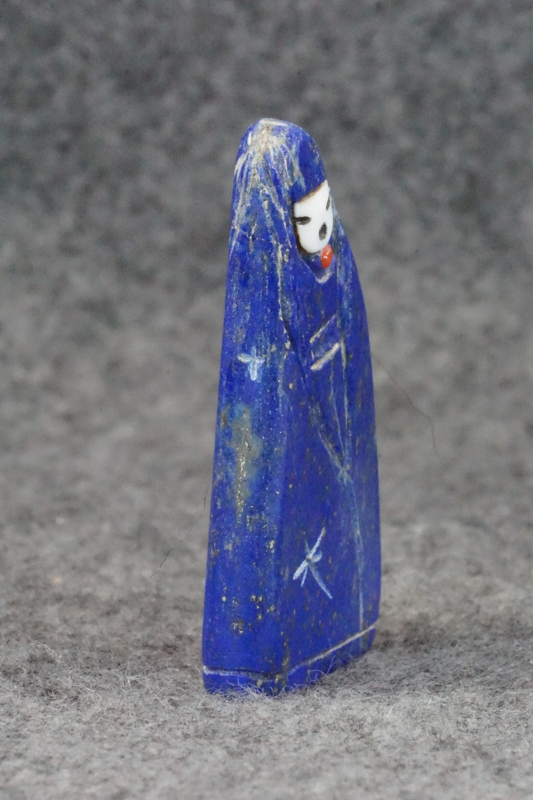 Corn Maiden Zuni Fetish Carving - Sandra Quandelacy