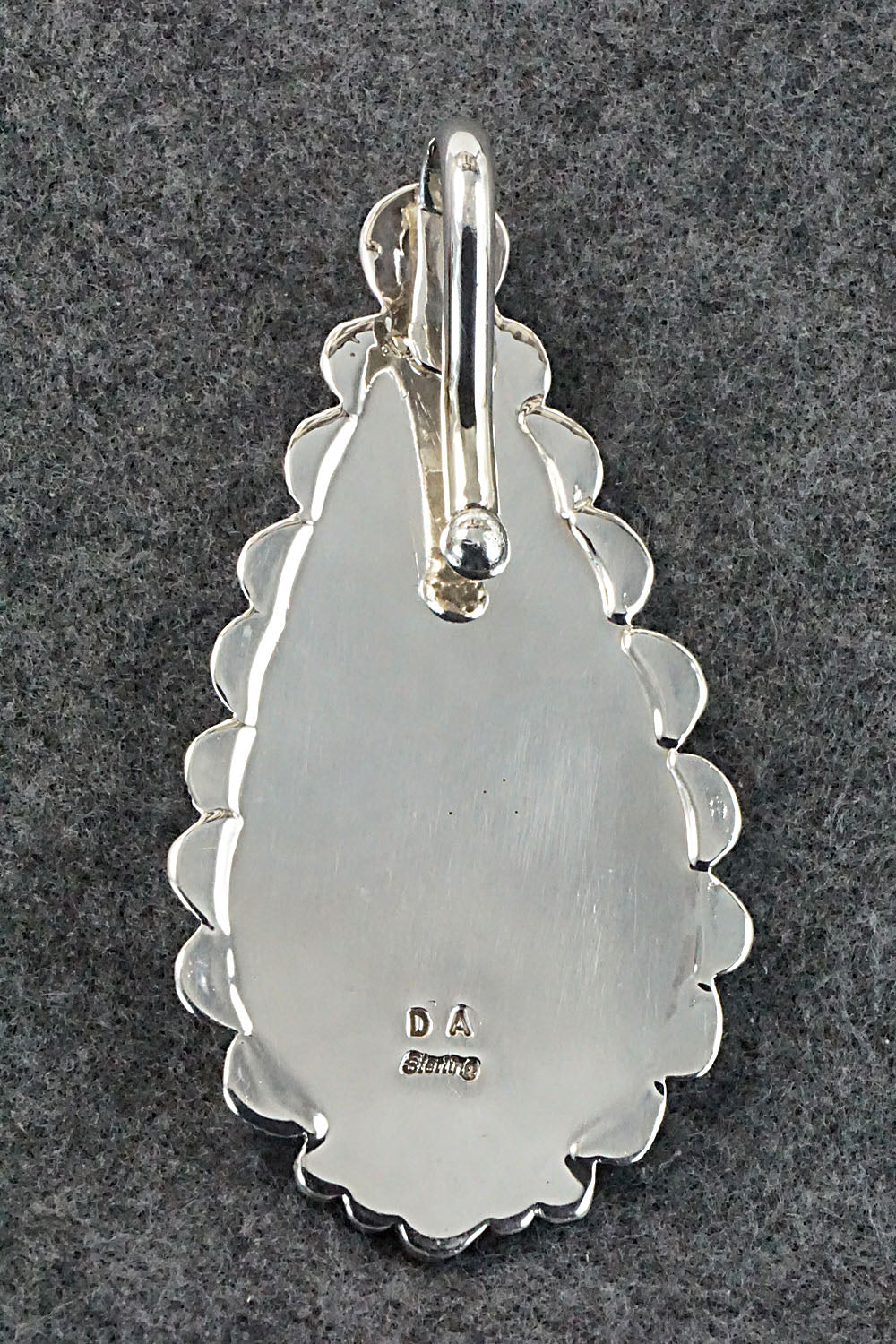 Multi Stone and Sterling Silver Pendant - Delbert Arviso