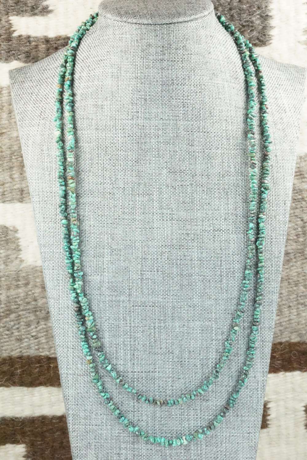 Turquoise & Sterling Silver Necklace - Doreen Jake