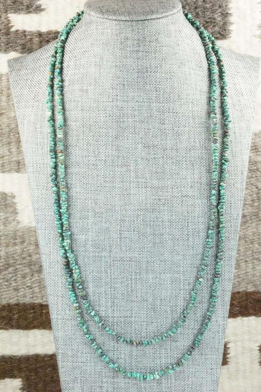 Turquoise & Sterling Silver Necklace - Doreen Jake