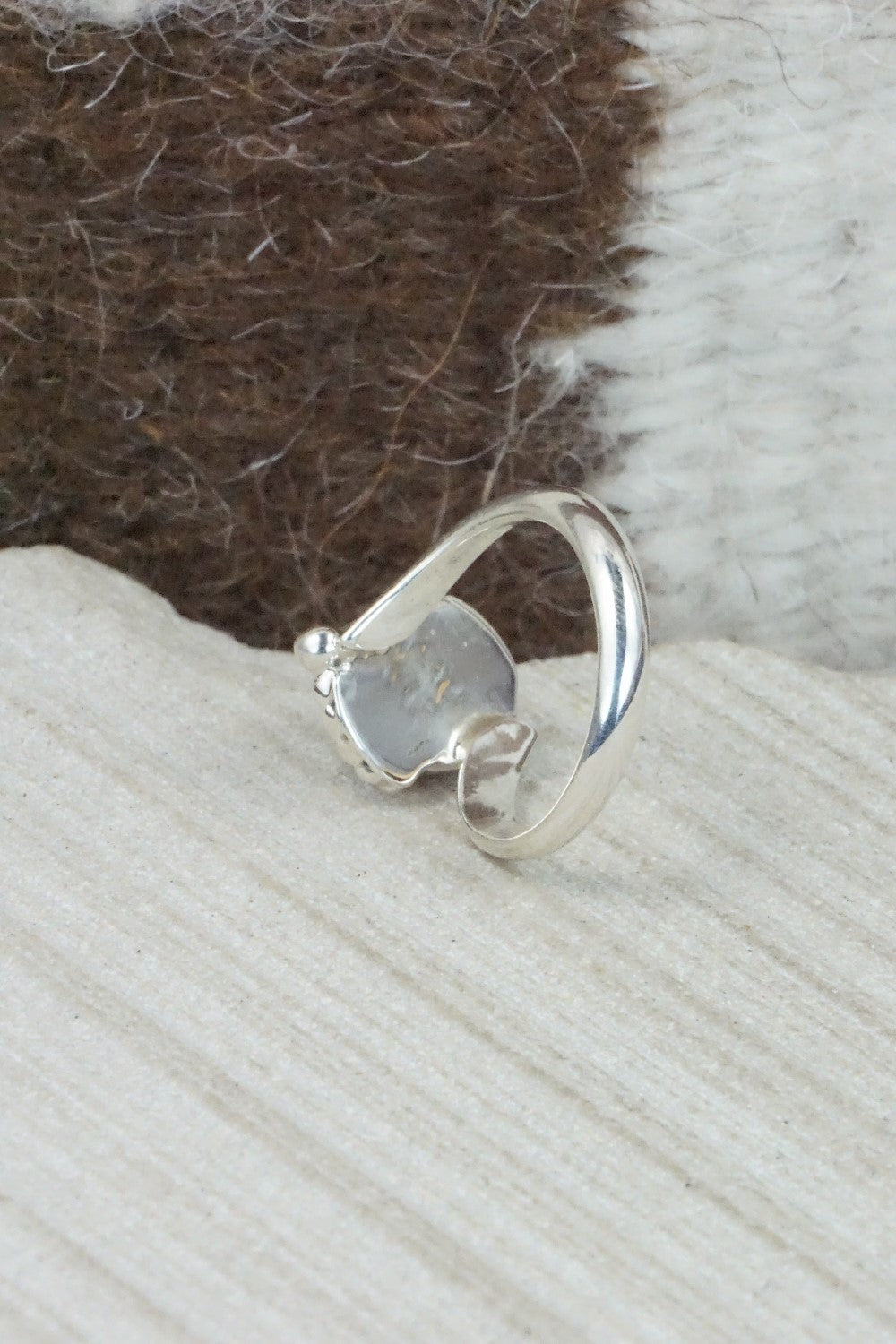 Turquoise & Sterling Silver Ring - Roberta Begay - Size 5