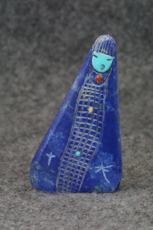 Corn Maiden Zuni Fetish Carving - Sandra Quandelacy