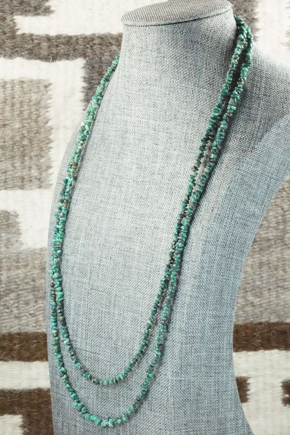 Turquoise & Sterling Silver Necklace - Doreen Jake