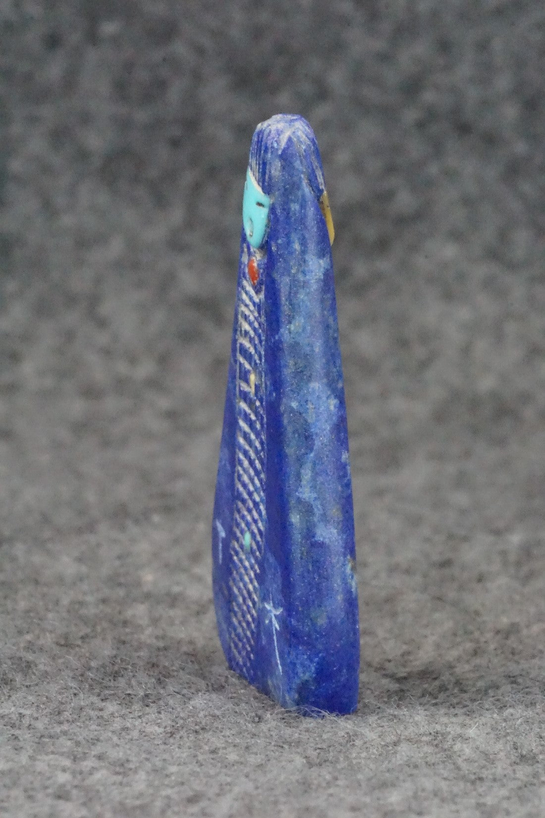 Corn Maiden Zuni Fetish Carving - Sandra Quandelacy