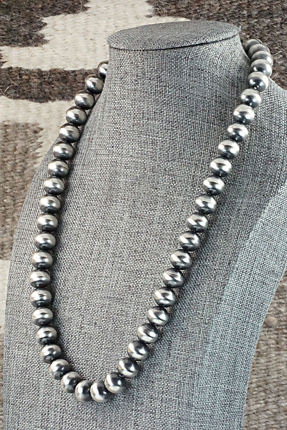 Sterling Silver Navajo Pearl Necklace - Tonisha Haley