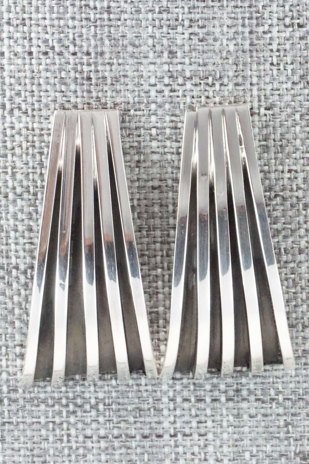 Sterling Silver Earrings - Tom Hawk