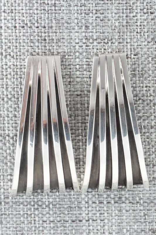 Sterling Silver Earrings - Tom Hawk