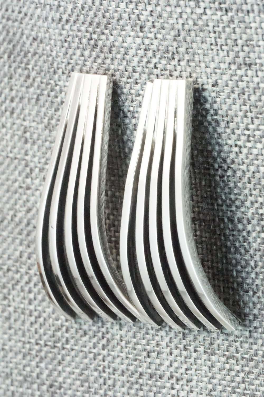 Sterling Silver Earrings - Tom Hawk