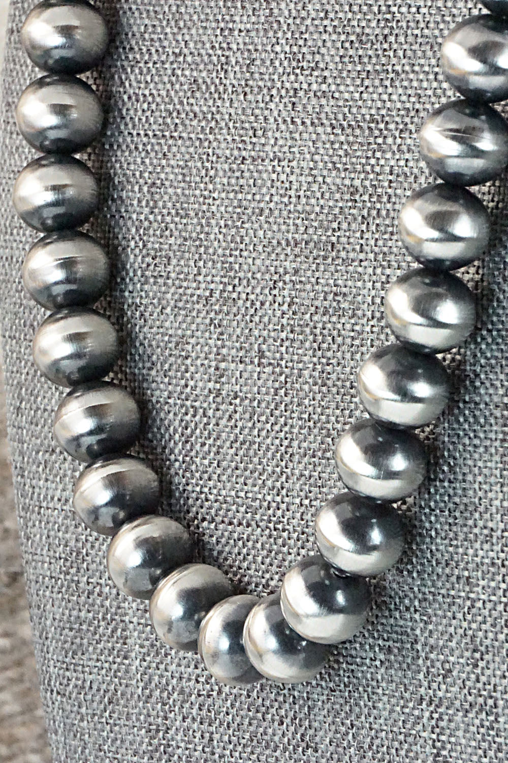 Sterling Silver Navajo Pearl Necklace - Tonisha Haley