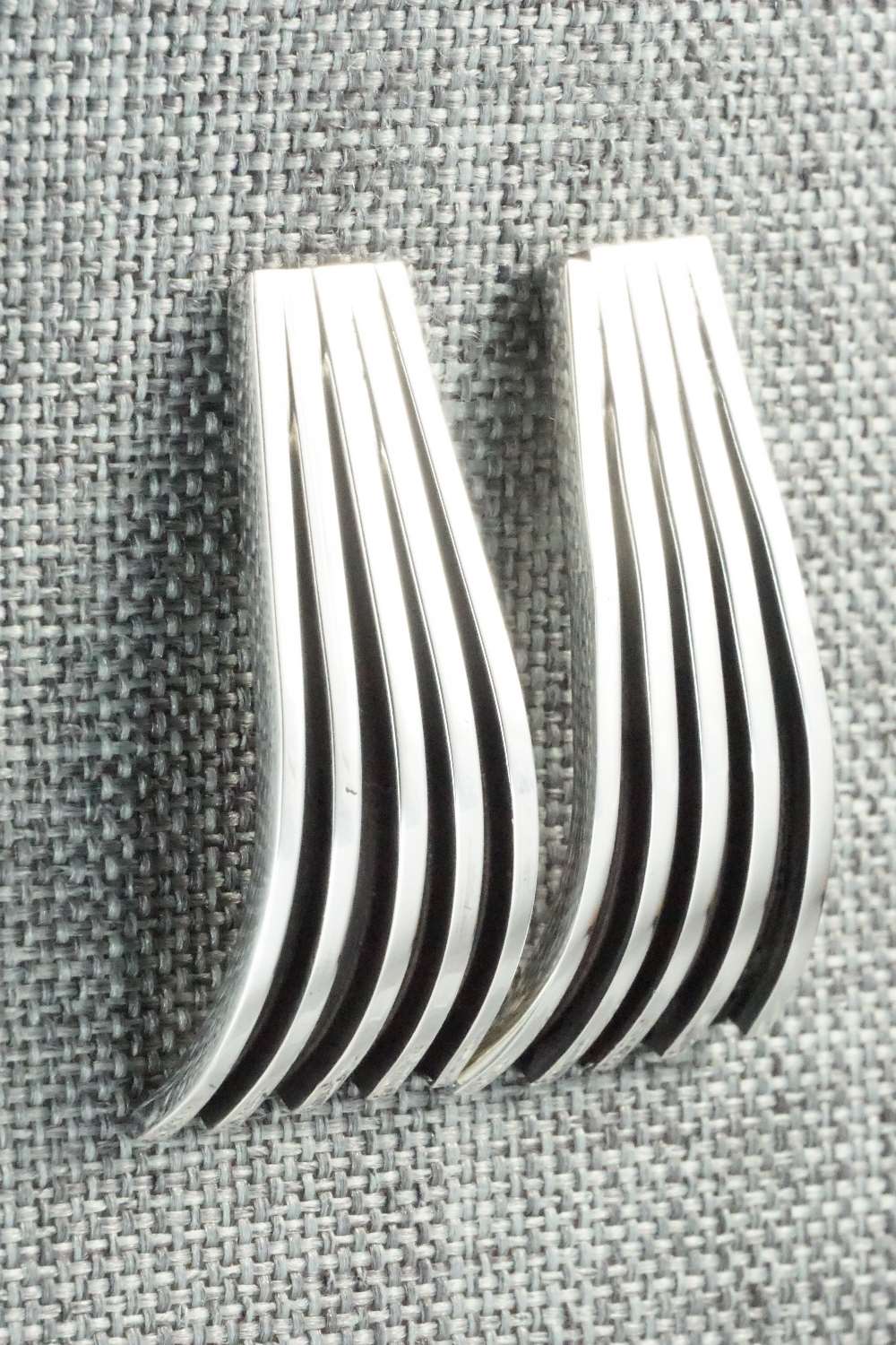 Sterling Silver Earrings - Tom Hawk