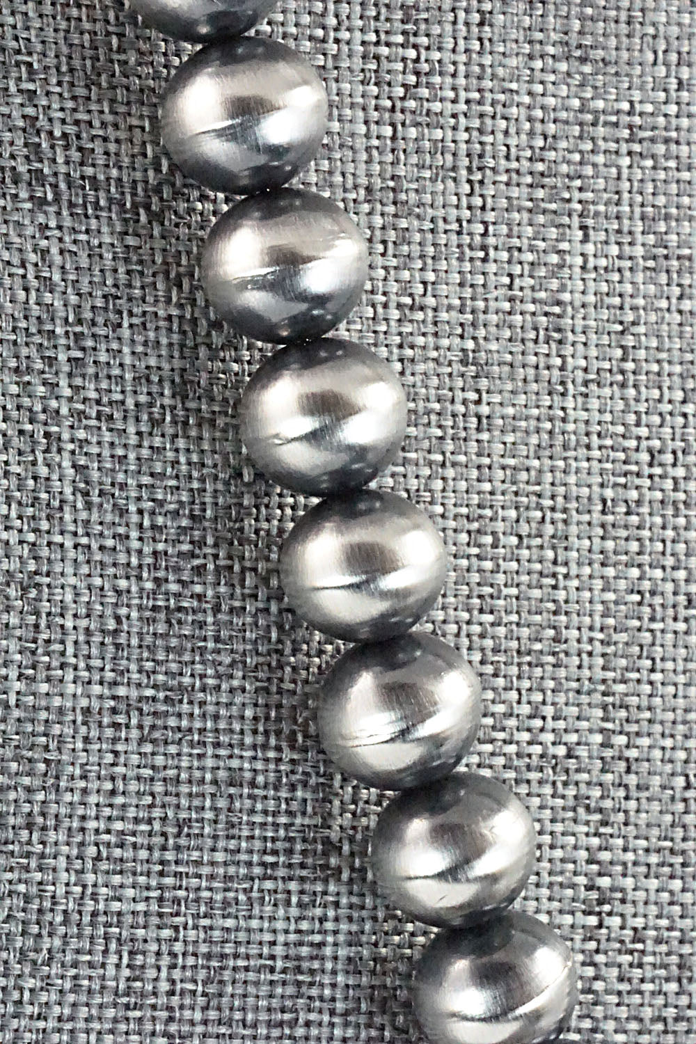Sterling Silver Navajo Pearl Necklace - Tonisha Haley