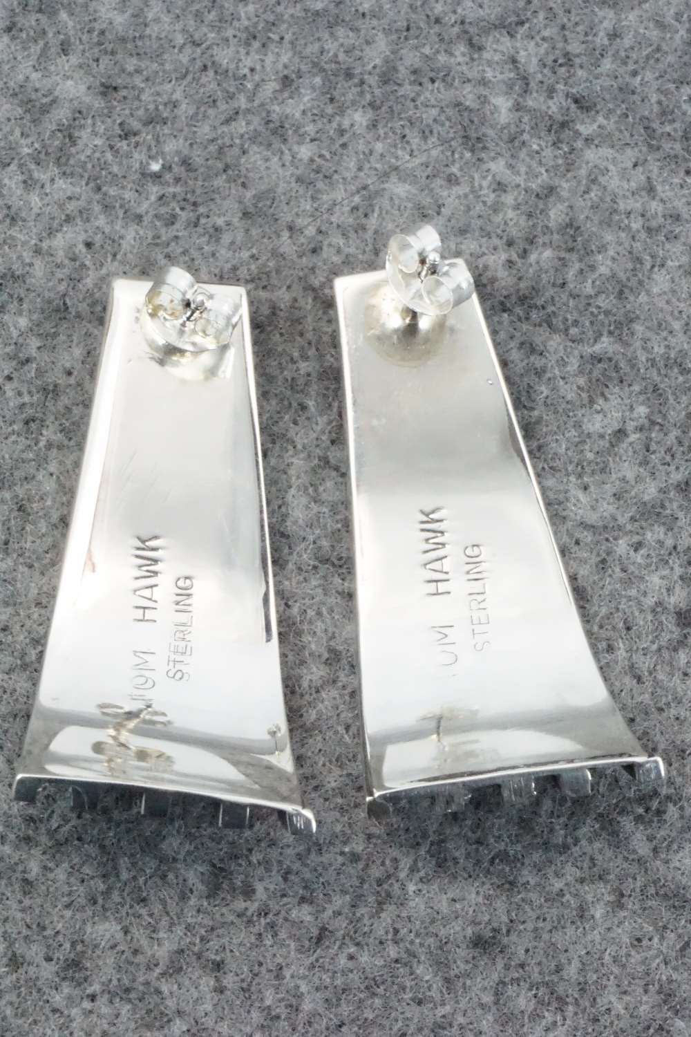Sterling Silver Earrings - Tom Hawk