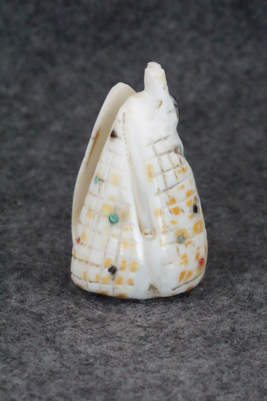 Corn Maiden Zuni Fetish Carving - Carl Etsate