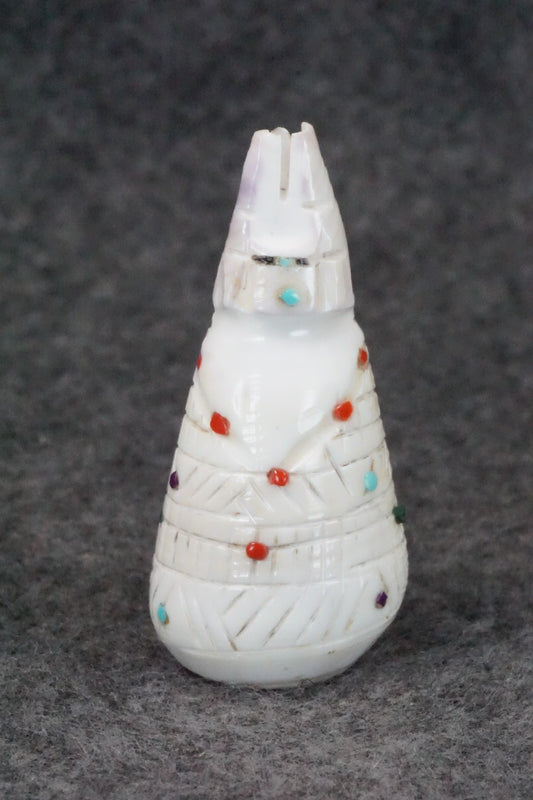 Corn Maiden Zuni Fetish Carving - Carl Etsate
