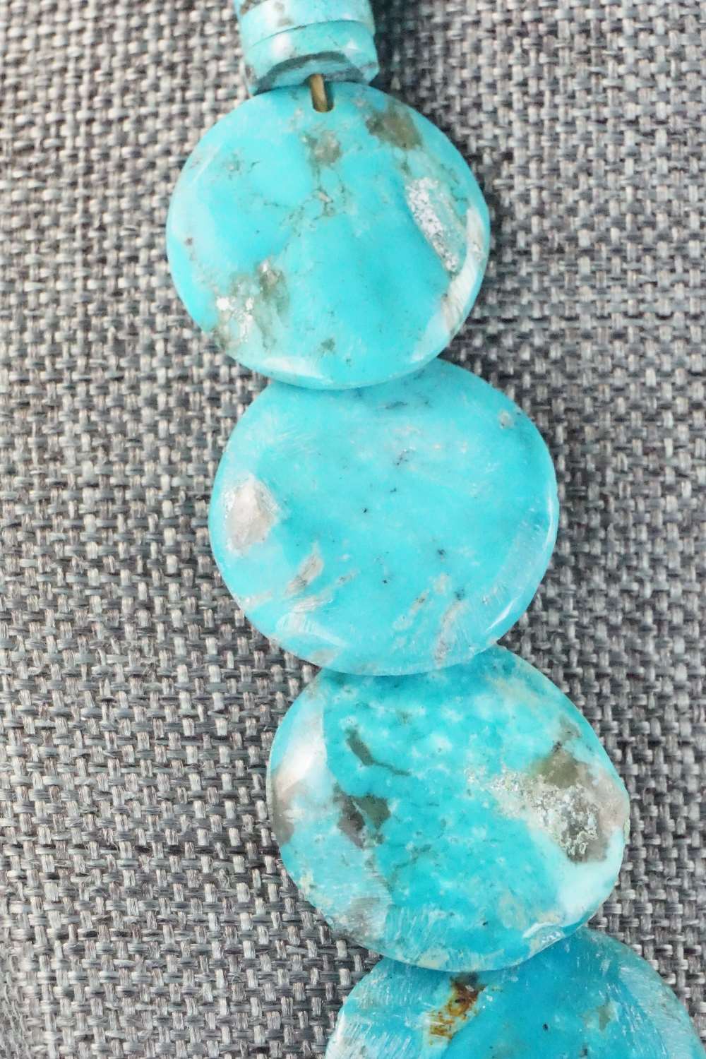 Turquoise & Sterling Silver Necklace - Joann Garcia