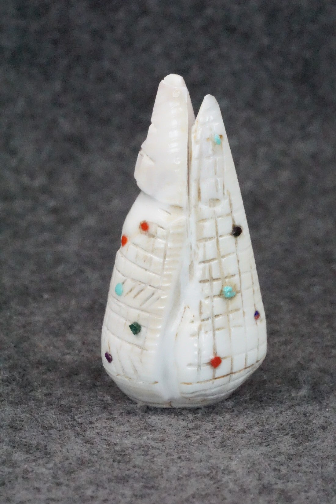 Corn Maiden Zuni Fetish Carving - Carl Etsate