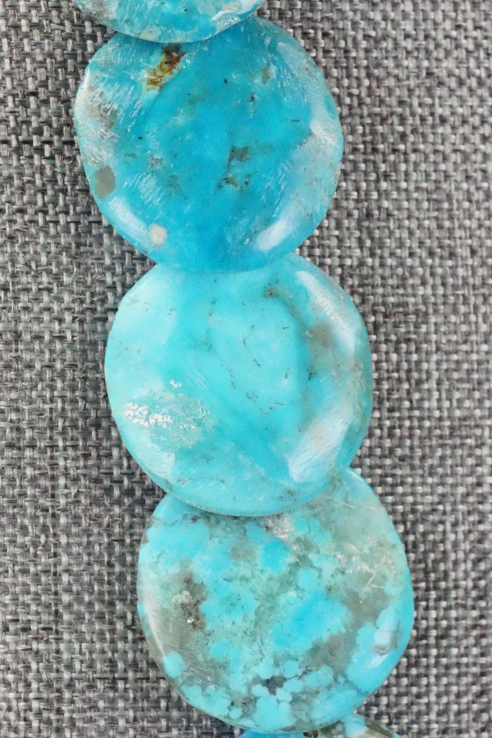 Turquoise & Sterling Silver Necklace - Joann Garcia