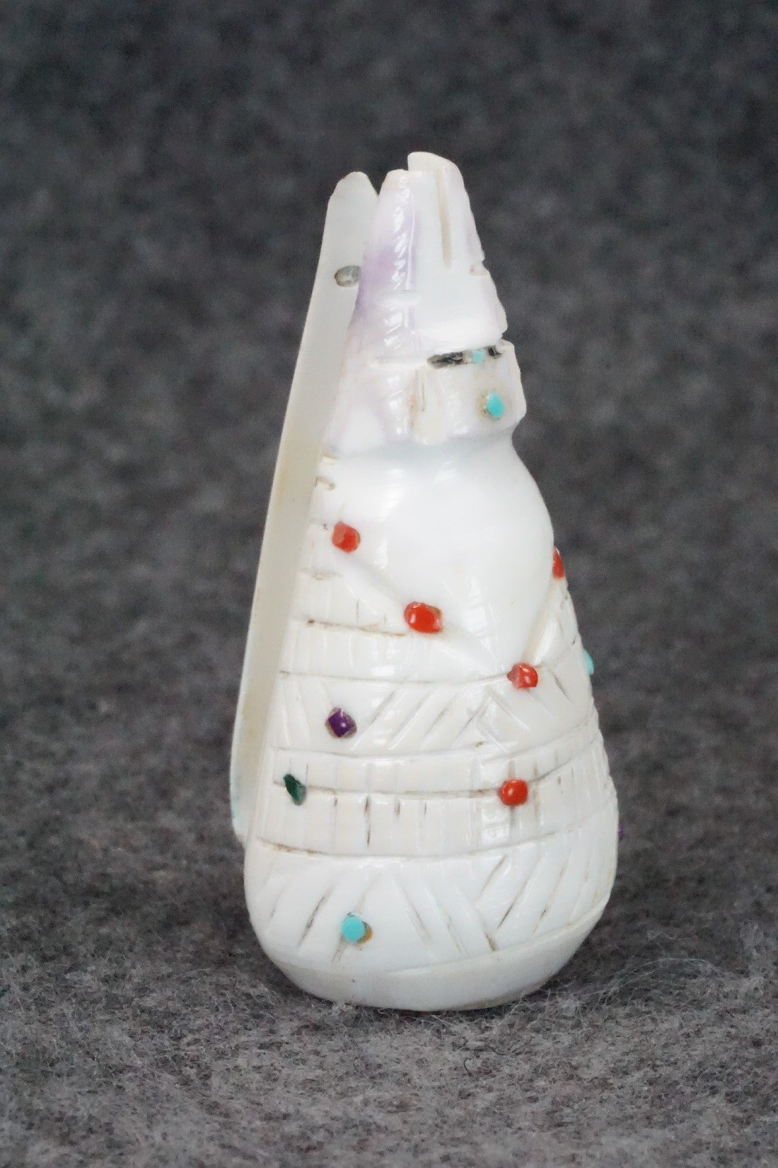 Corn Maiden Zuni Fetish Carving - Carl Etsate