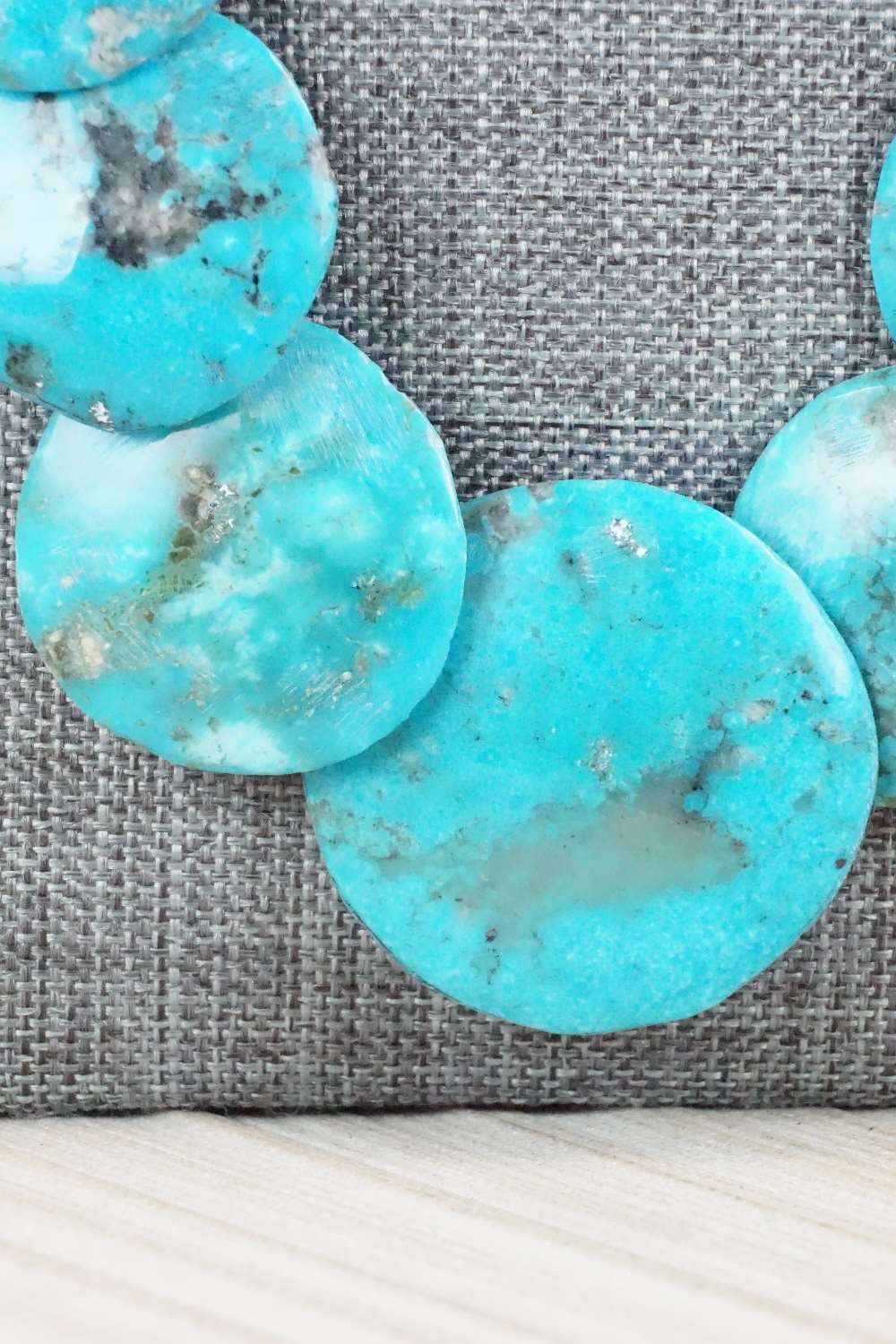 Turquoise & Sterling Silver Necklace - Joann Garcia