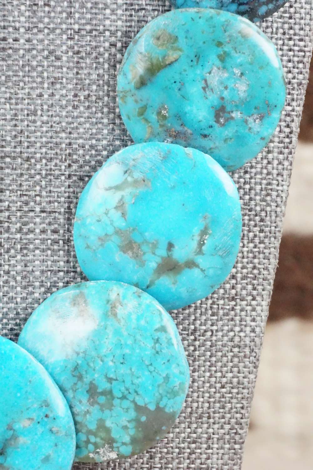 Turquoise & Sterling Silver Necklace - Joann Garcia
