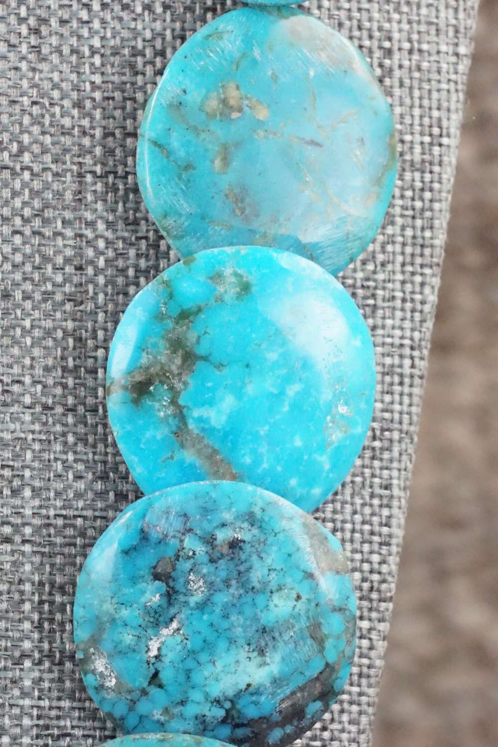 Turquoise & Sterling Silver Necklace - Joann Garcia