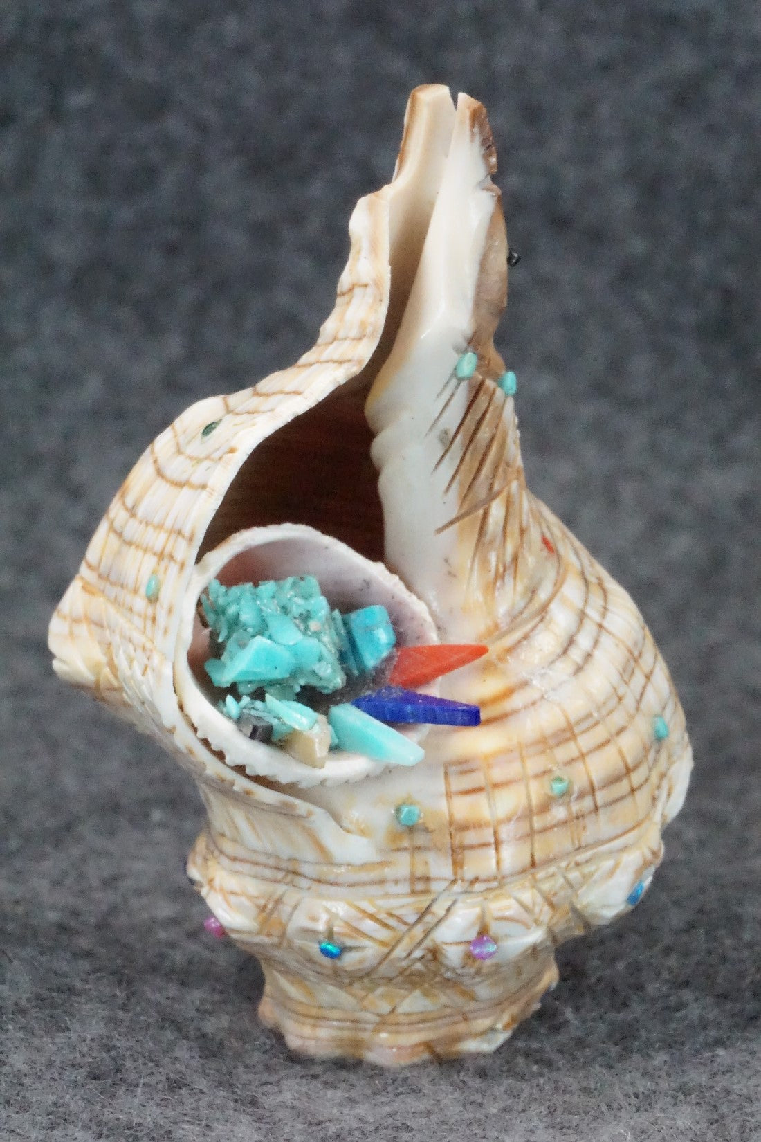 Corn Maiden Zuni Fetish Carving - Carl Etsate
