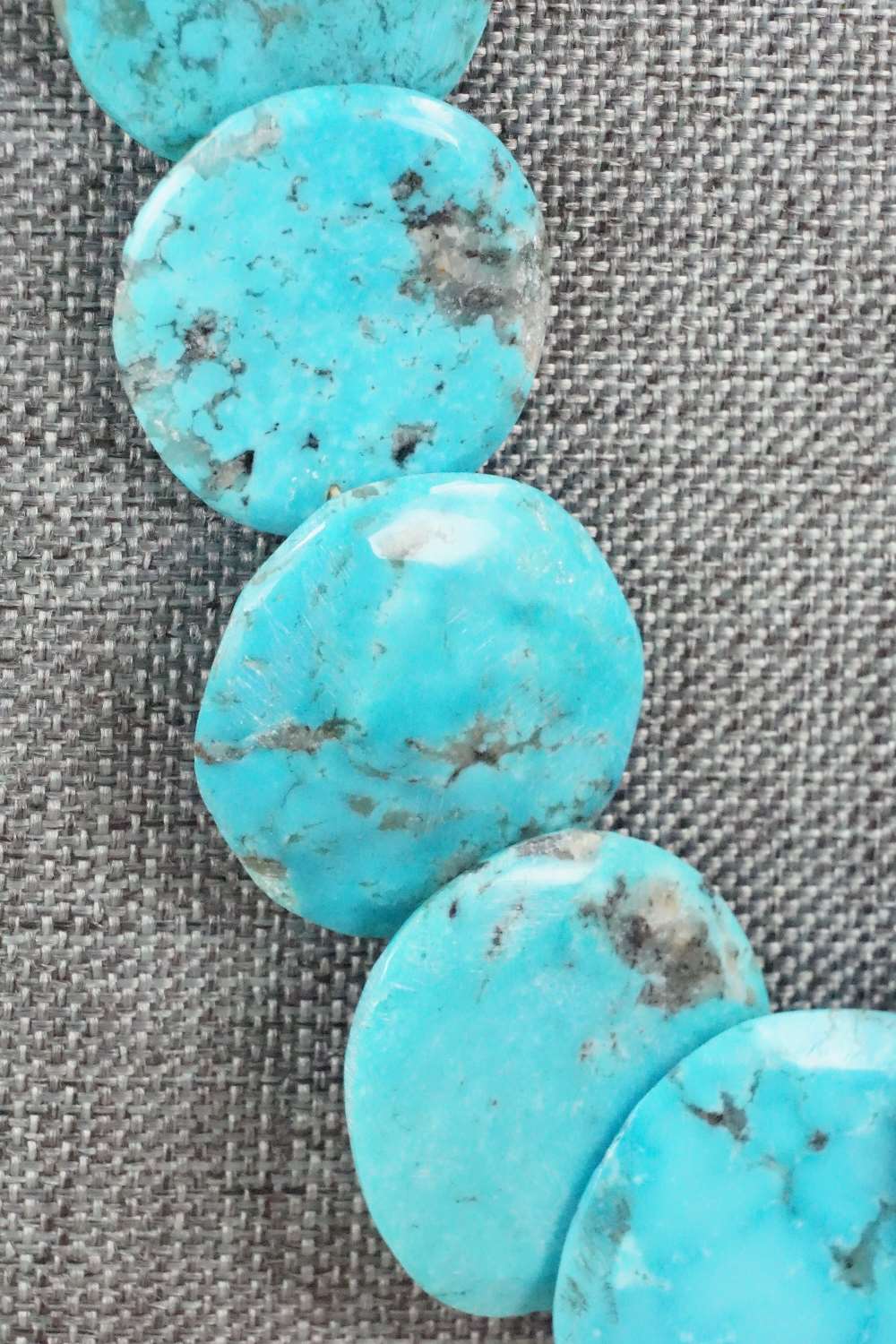 Turquoise & Sterling Silver Necklace - Joann Garcia