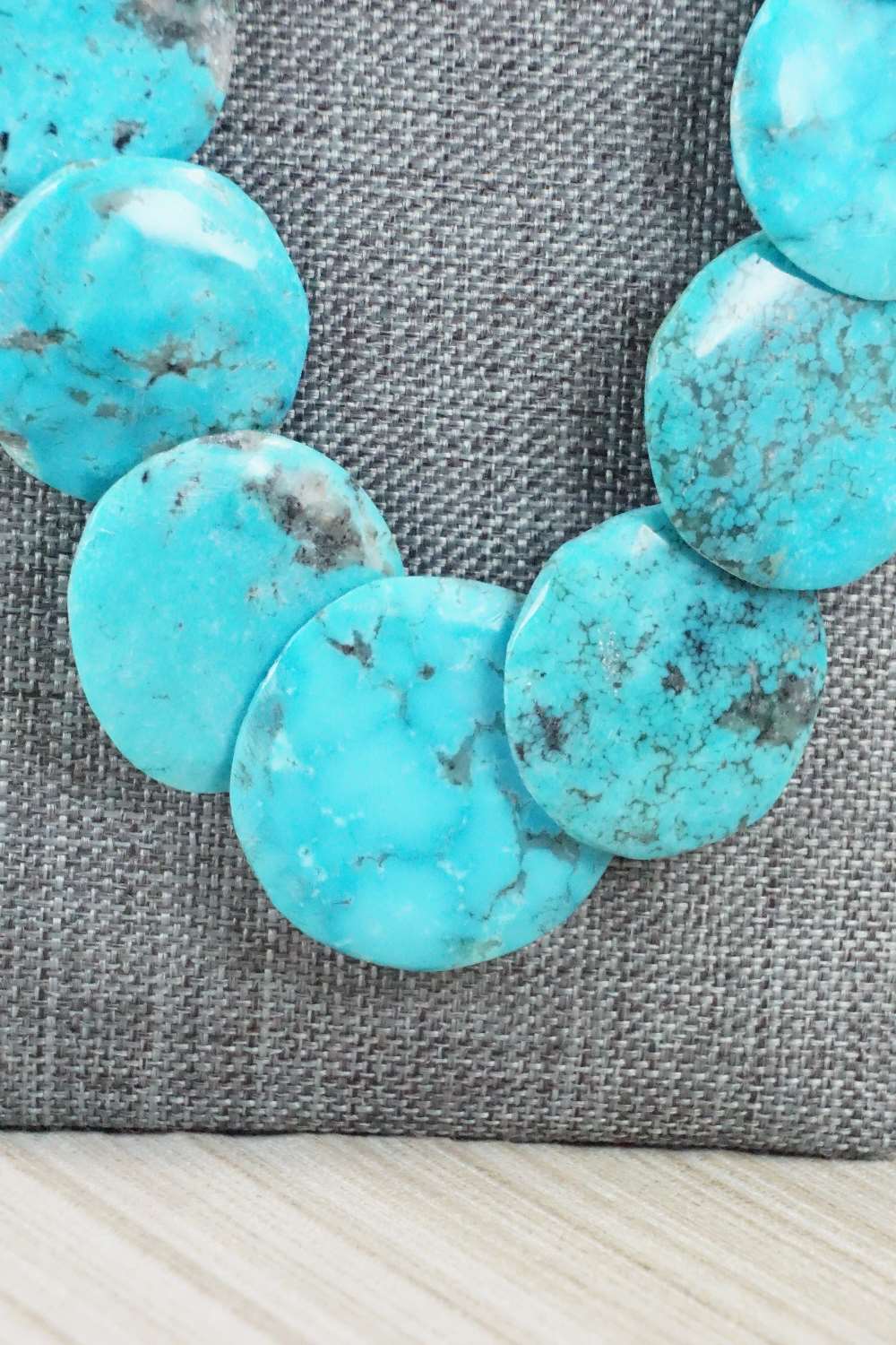 Turquoise & Sterling Silver Necklace - Joann Garcia