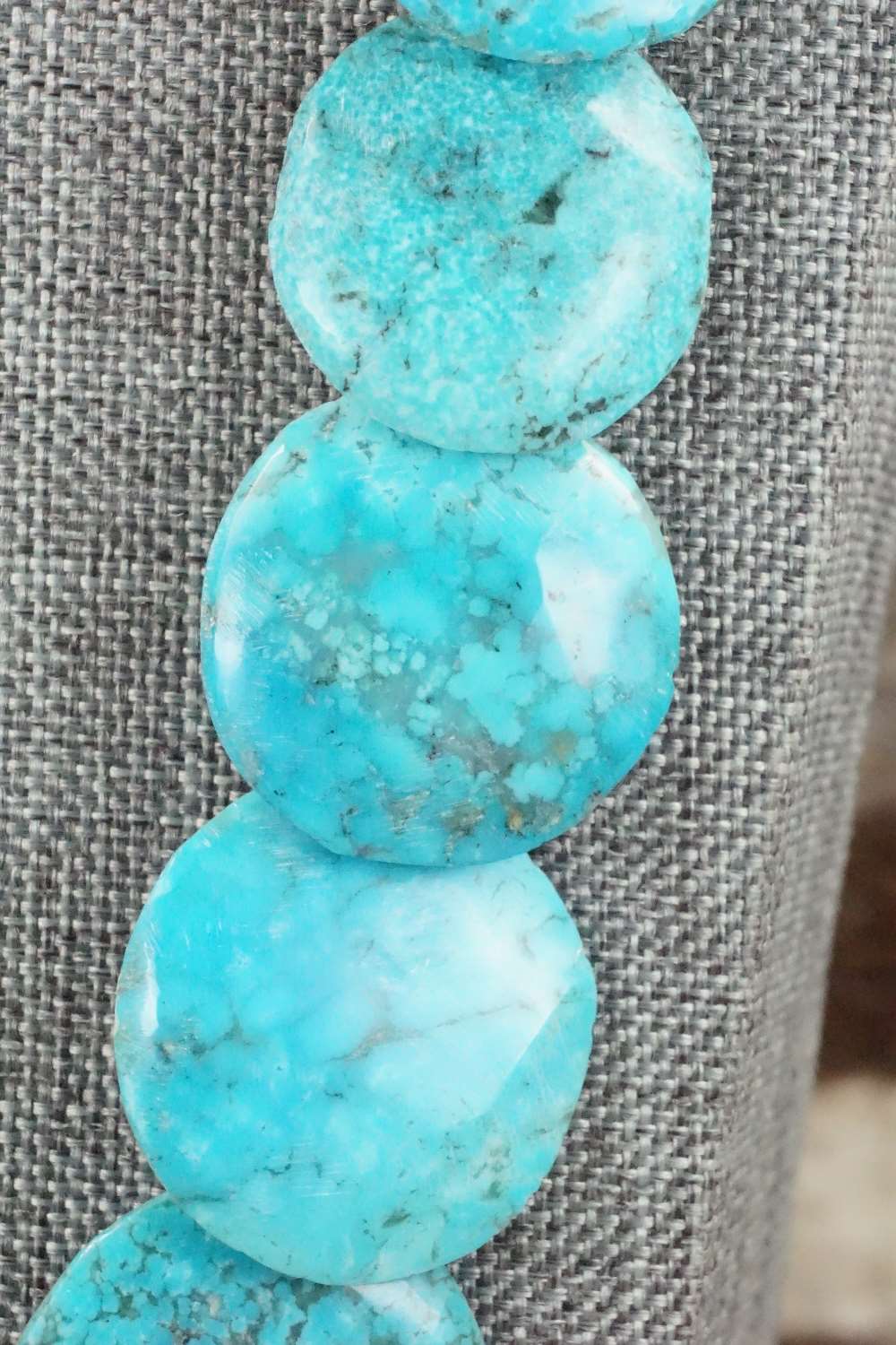 Turquoise & Sterling Silver Necklace - Joann Garcia