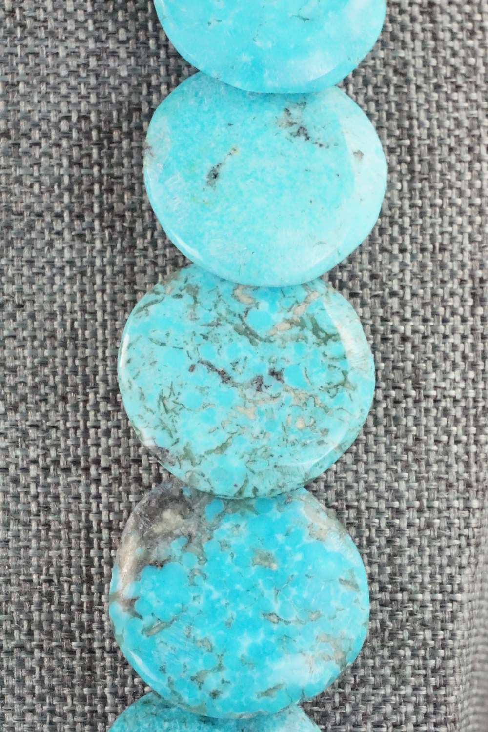 Turquoise & Sterling Silver Necklace - Joann Garcia