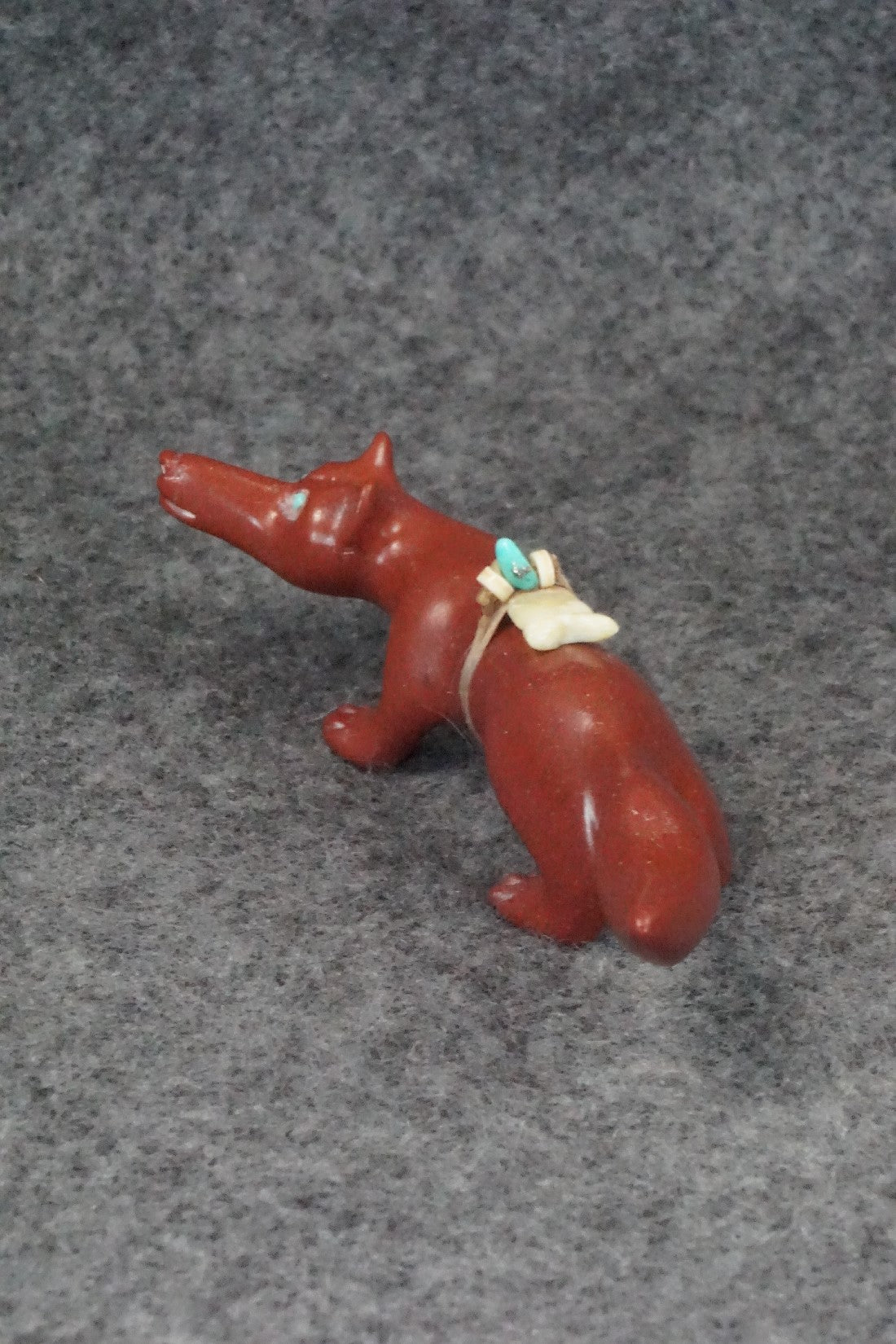 Wolf Zuni Fetish Carving - Albert Eustace