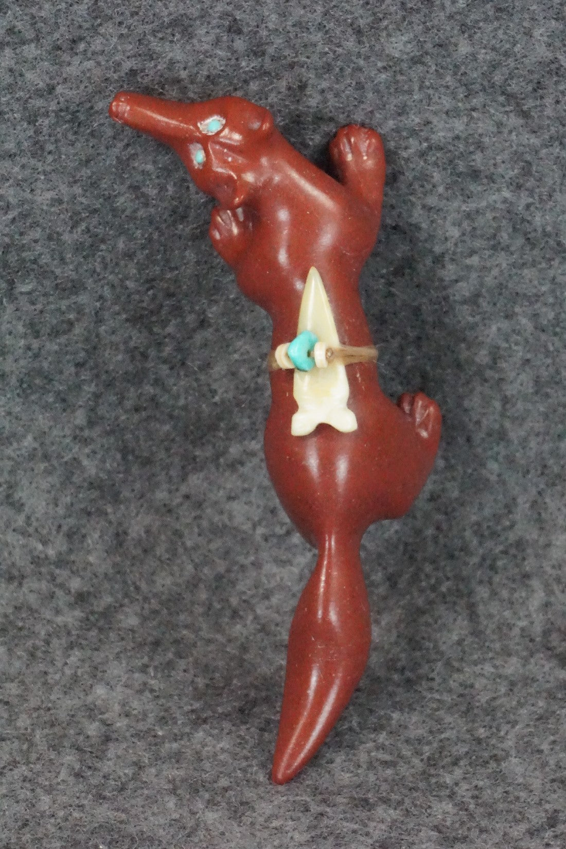Wolf Zuni Fetish Carving - Albert Eustace