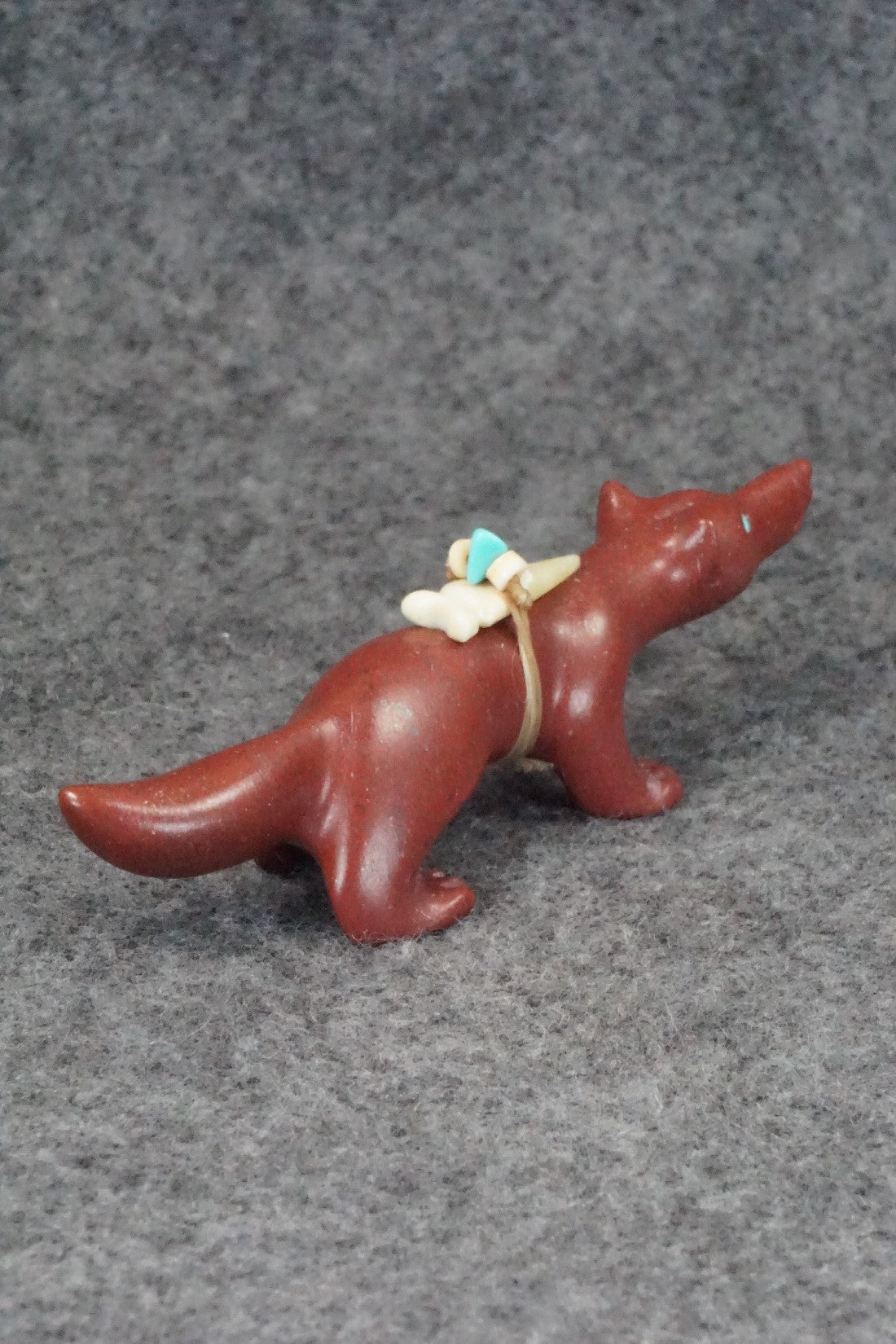 Wolf Zuni Fetish Carving - Albert Eustace