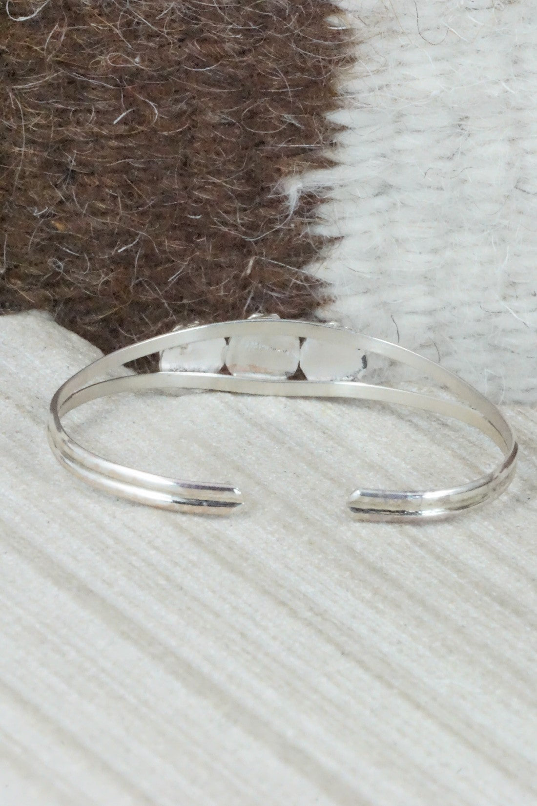 Turquoise & Sterling Silver Bracelet - Elton Cadman