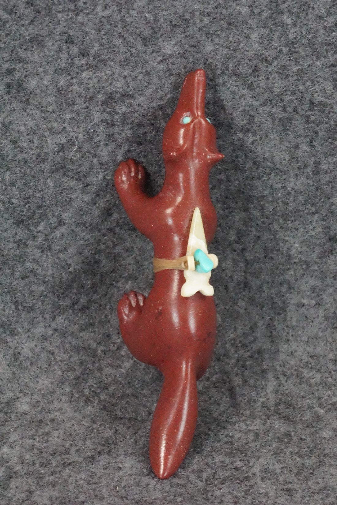 Wolf Zuni Fetish Carving - Albert Eustace