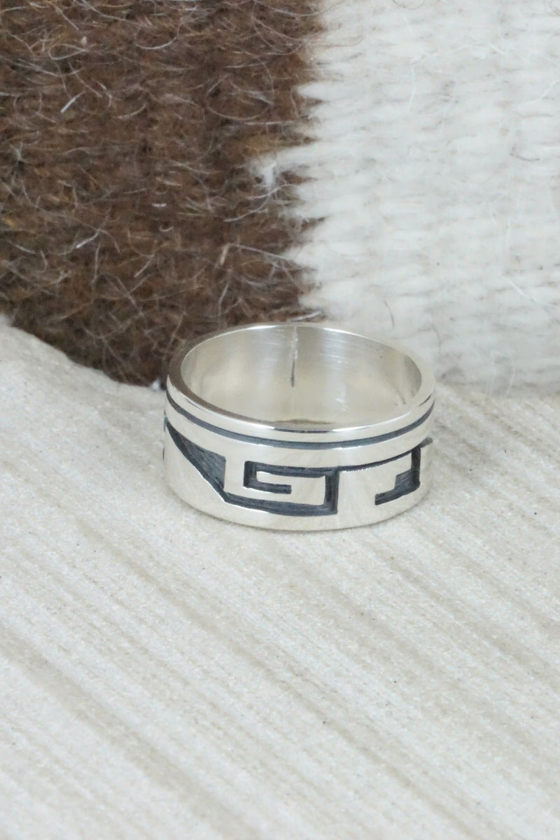 Sterling Silver Ring - Timothy Mowa - Size 10