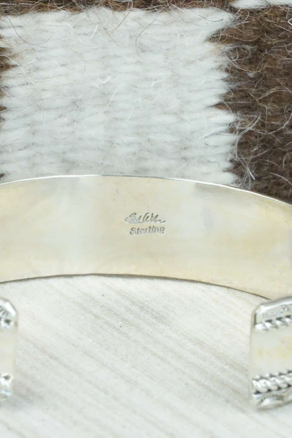 Turquoise & Sterling Silver Bracelet - Erick Wilson