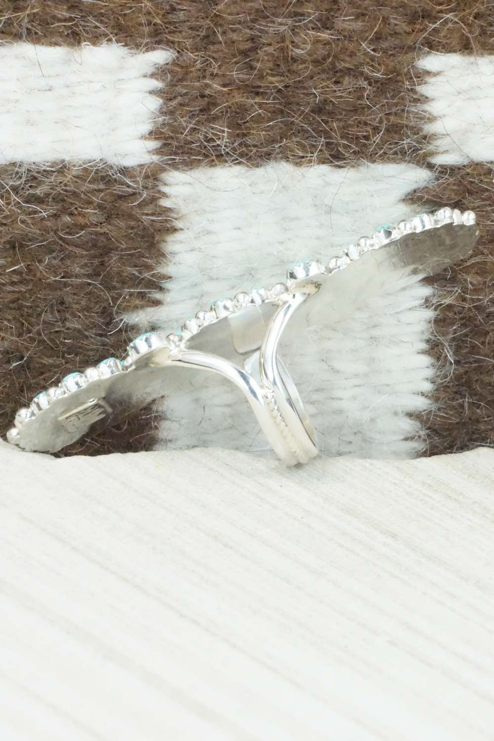 Turquoise & Sterling Silver Ring - Saraphina Wilson - Size 7