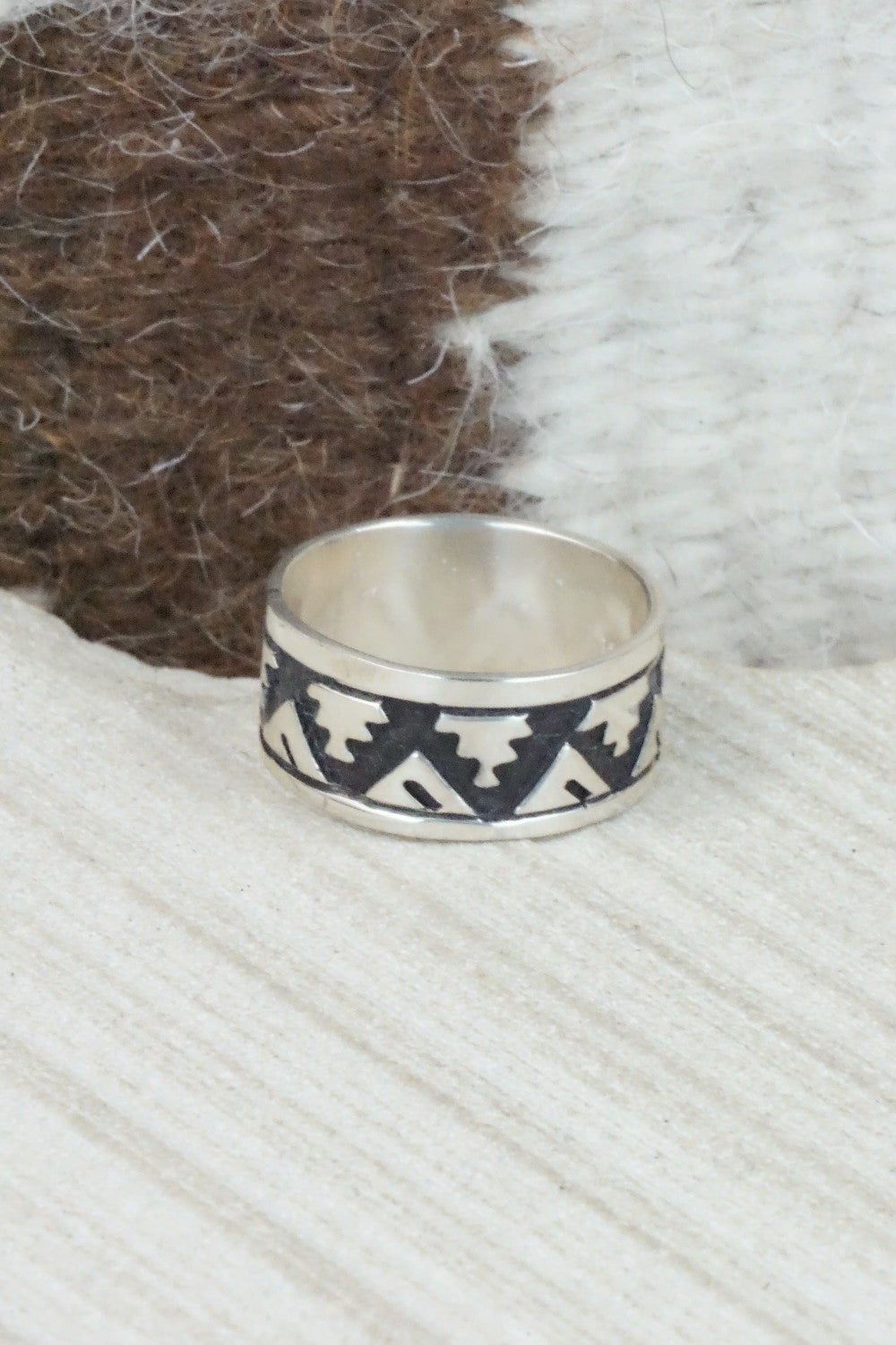 Sterling Silver Ring - Rosita Singer - Size 8.5