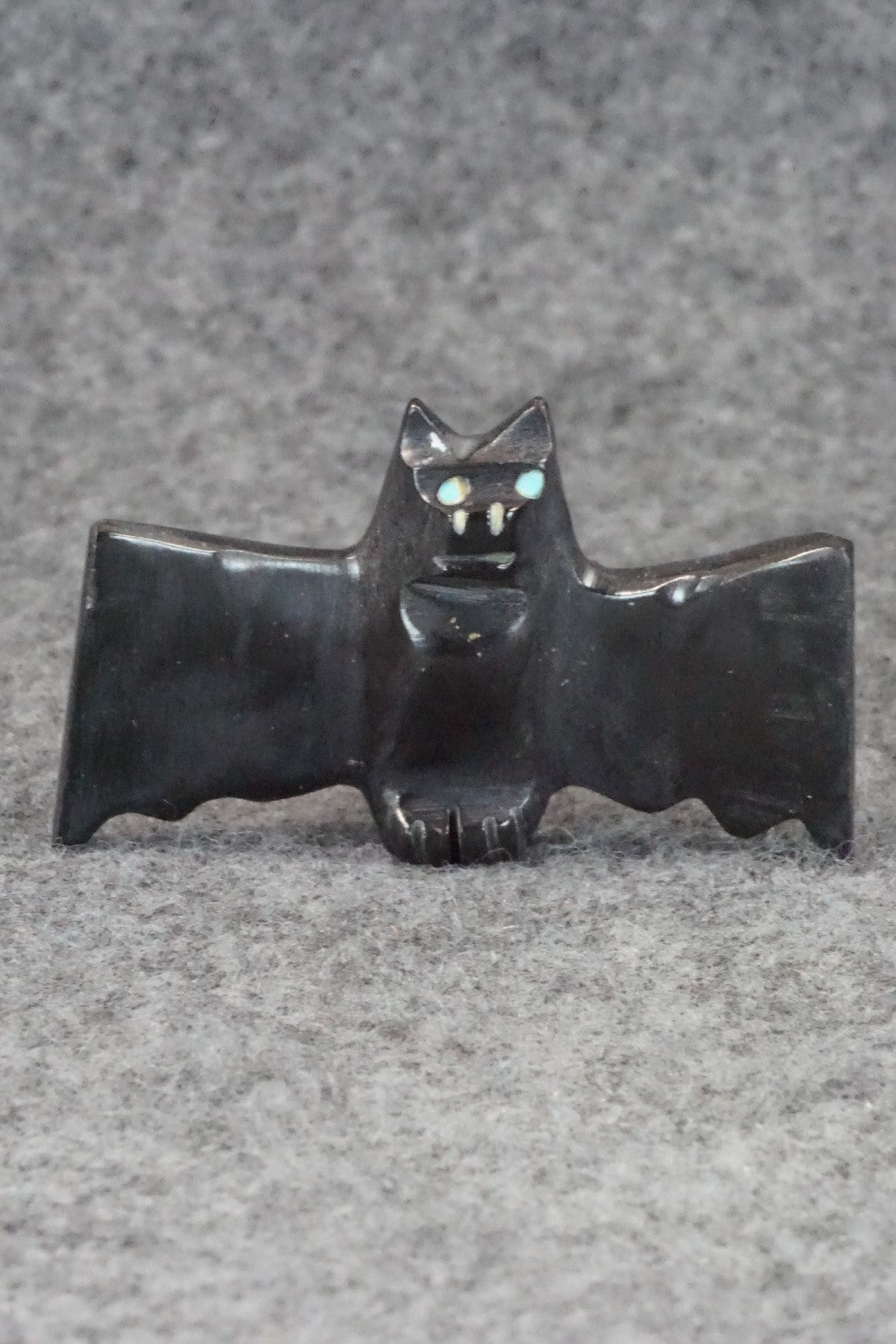 Bat Zuni Fetish Carving - Tim Lementino