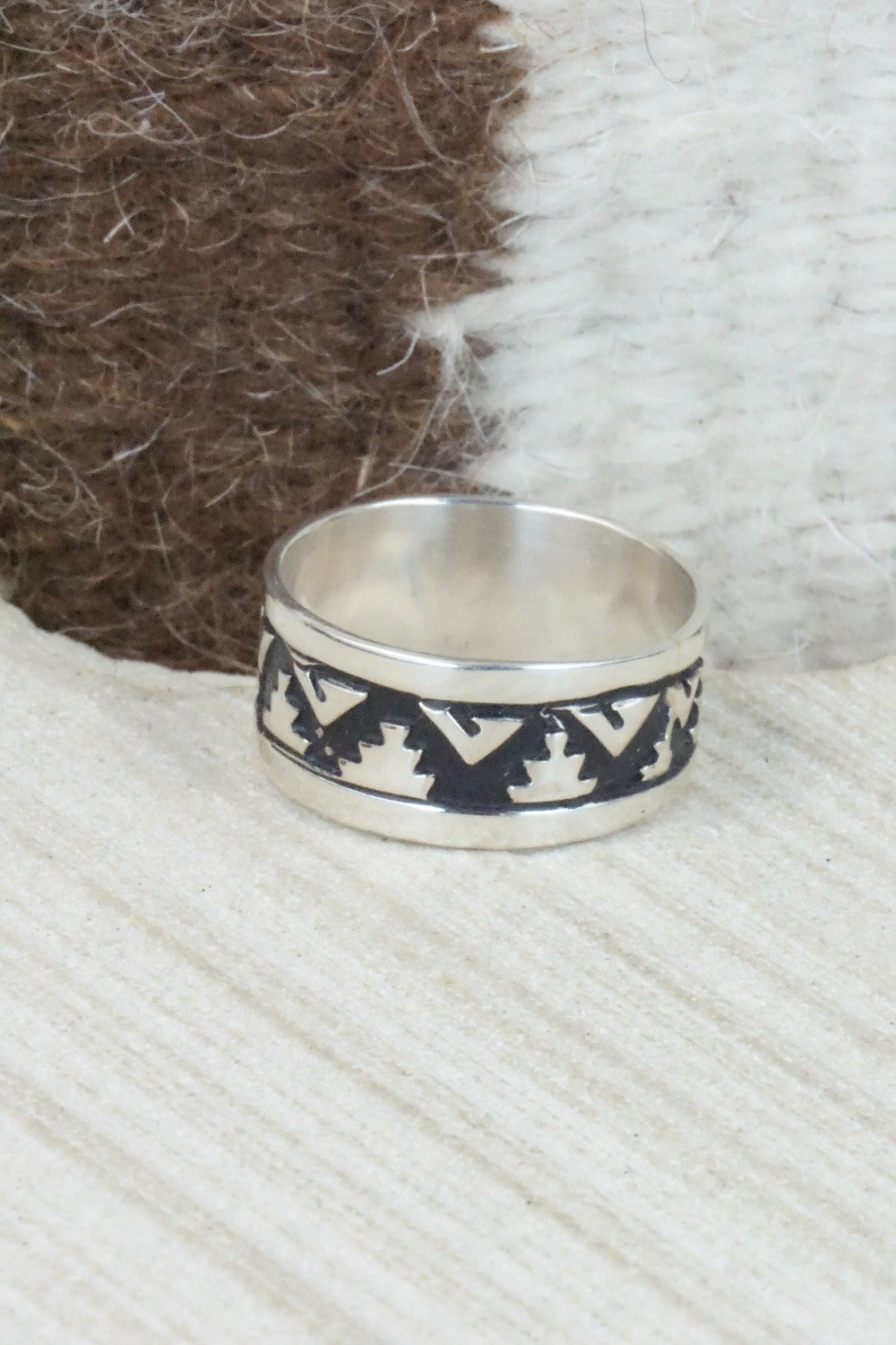 Sterling Silver Ring - Rosita Singer - Size 10.75